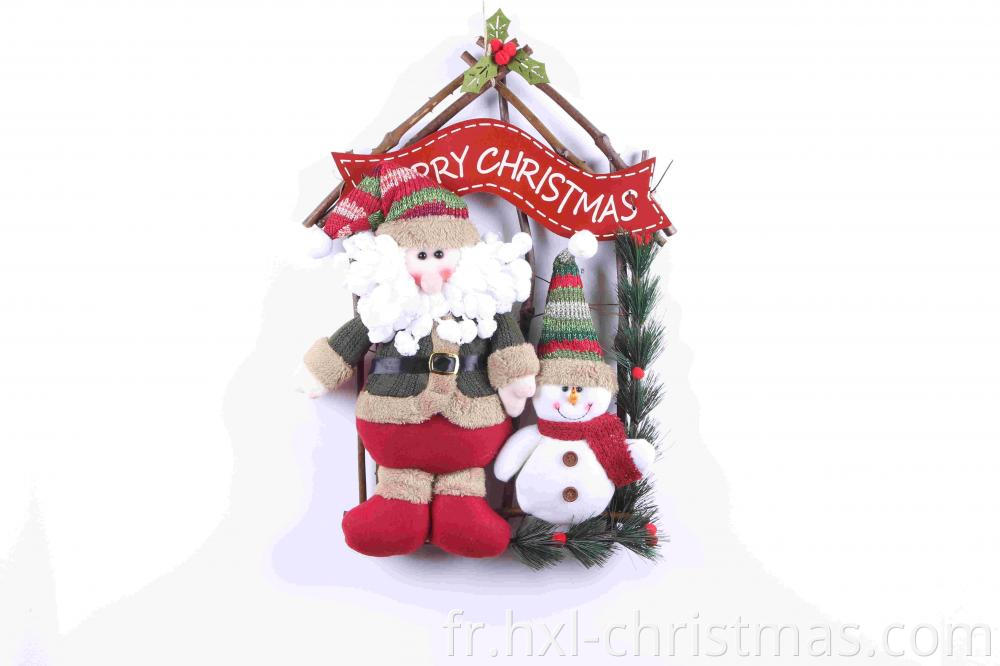 Santa Claus Snowman Hanging Ornaments
